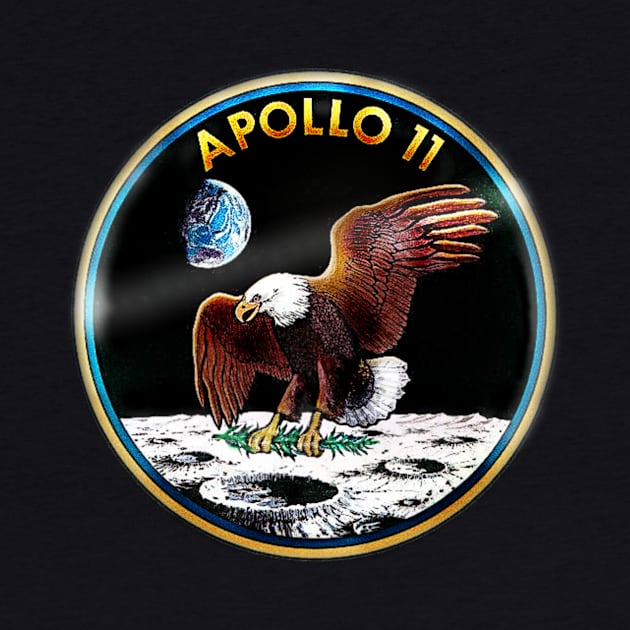 apollo 11 mission art work by WarDaddy